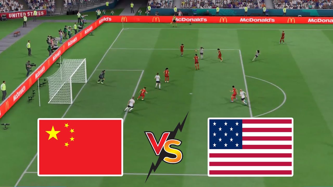 January 27, 2026 | CHINA WNT vs USA WNT | Women's Football Gameplay | EA FIFA23 HD
