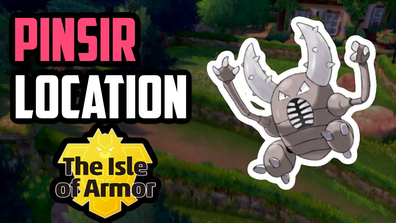 How to Catch Pinsir - Pokemon Sword & Shield (DLC)