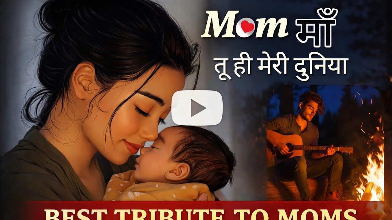 माँ तू ही मेरी दुनिया mom love #song #viral 