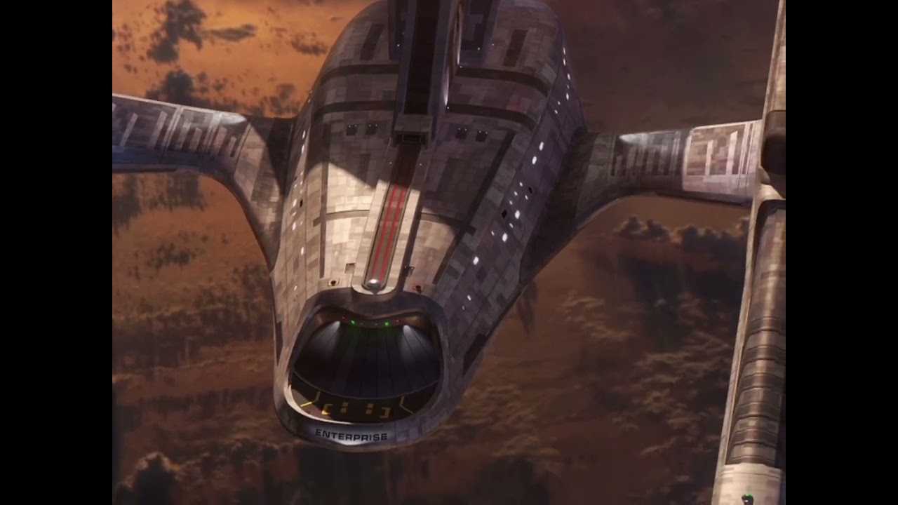 'Legacy' -Enterprise-D and Enterprise-G flyby