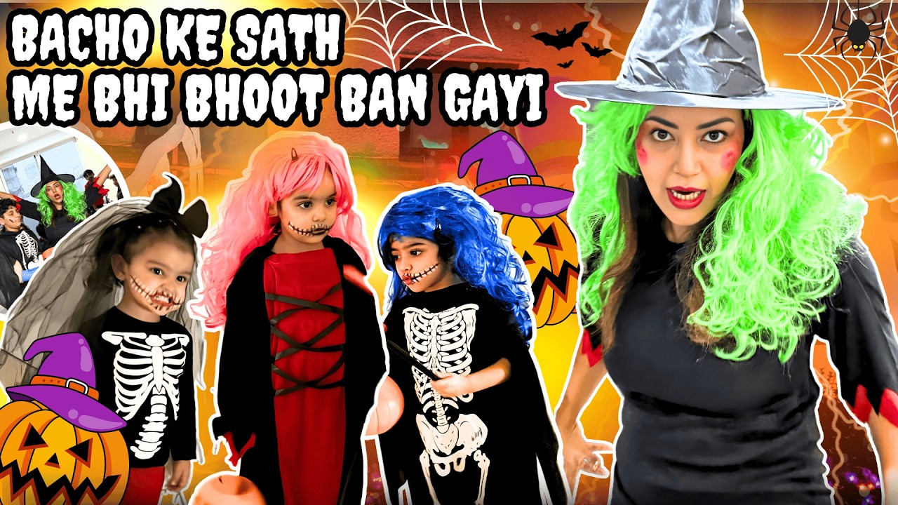 Halloween 🎃  baccho ke liye witch 🧙 | HINDI | Debina Decodes |