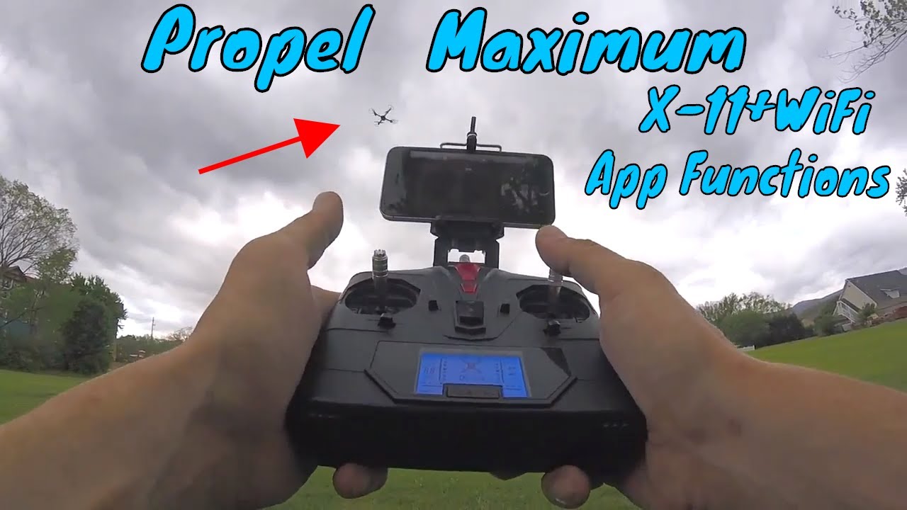 Функции приложения Propel Maximum X-11 WiFi