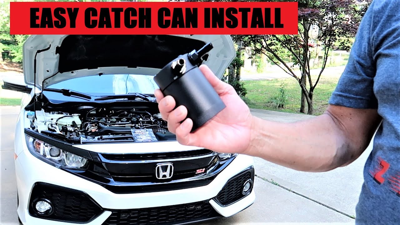 Honda Civic Catch Can 10-го поколения с возможностью установки #civicsi #catchcan