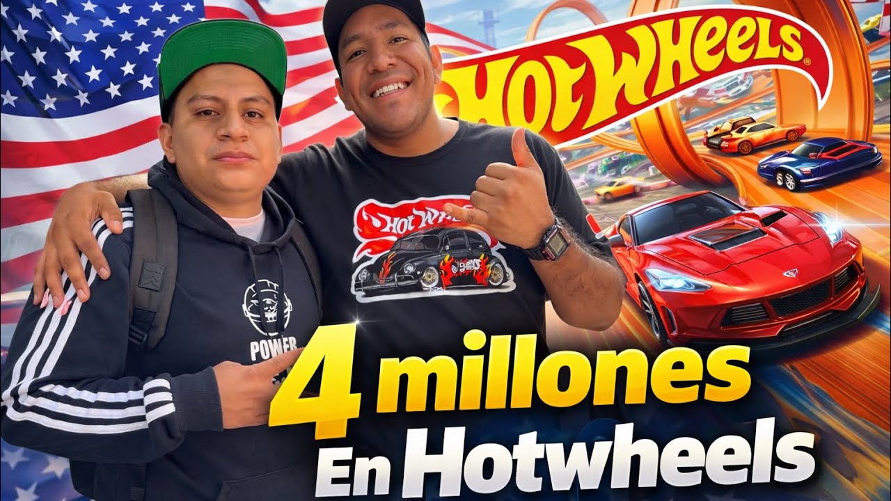 Compro más de 4 millones en Hotwheels traídos de Estados Unidos a México / Erick compra tu colección