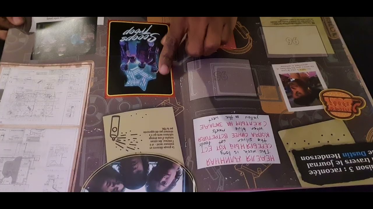 Stranger things sticker album