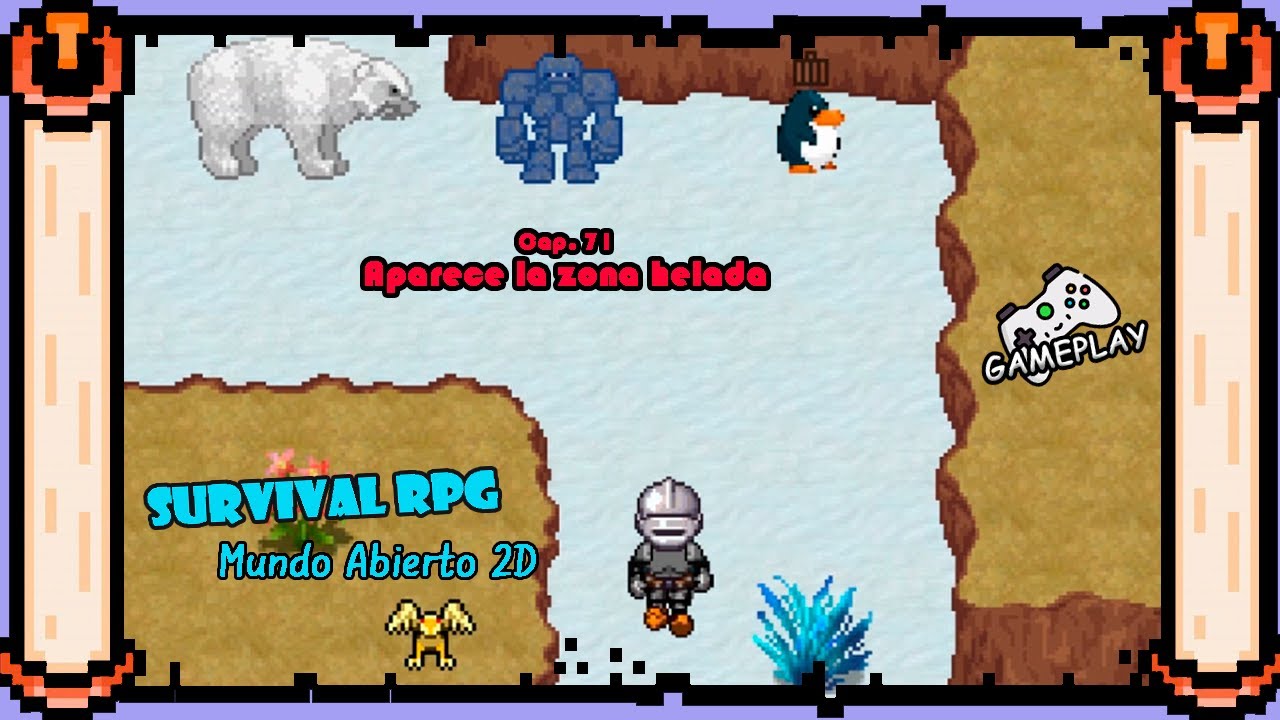 Aparece la zona helada - Survival RPG: Mundo Abierto (Cap. 71) – Gameplay en Español