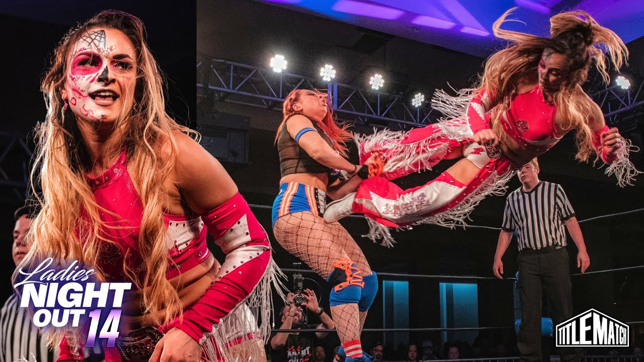 Thunder Rosa против Missa Kate — Ladies Night Out 14 — Женский чемпионат Riot Cabaret
