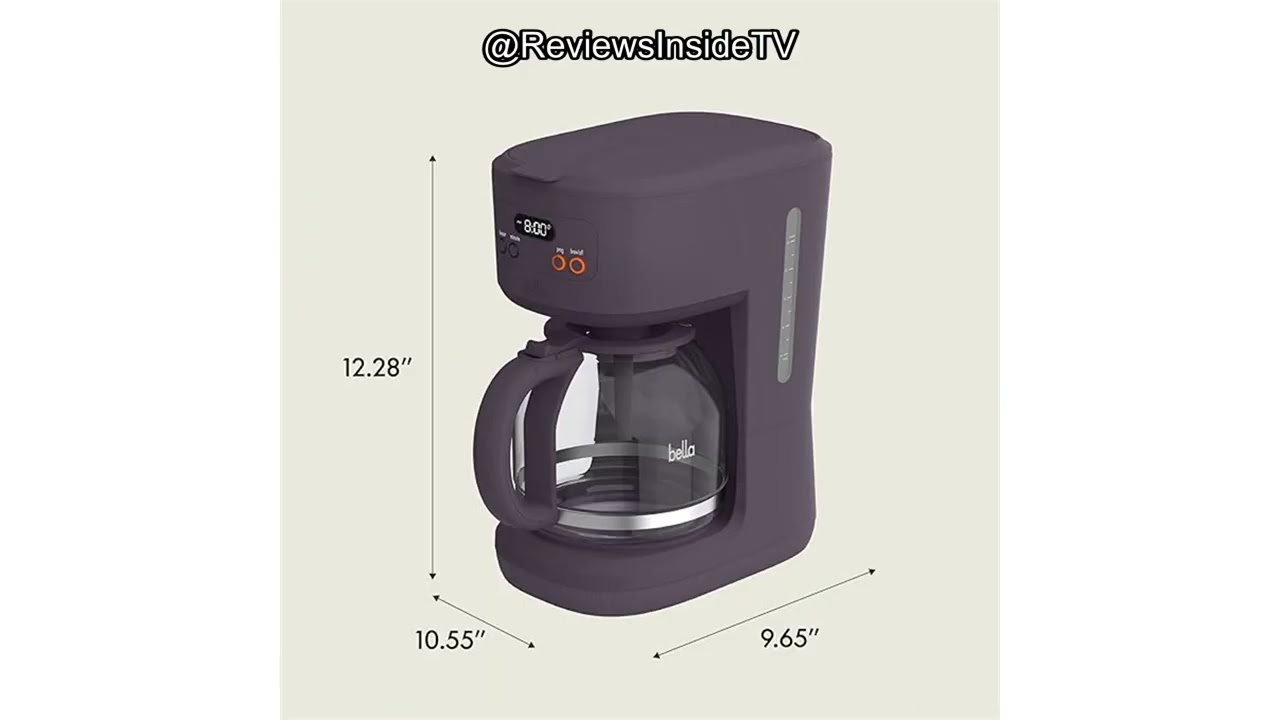 Bella 12-Cup Programmable Coffee Maker Review: Is It Worth the Hype for Busy Mornings?
