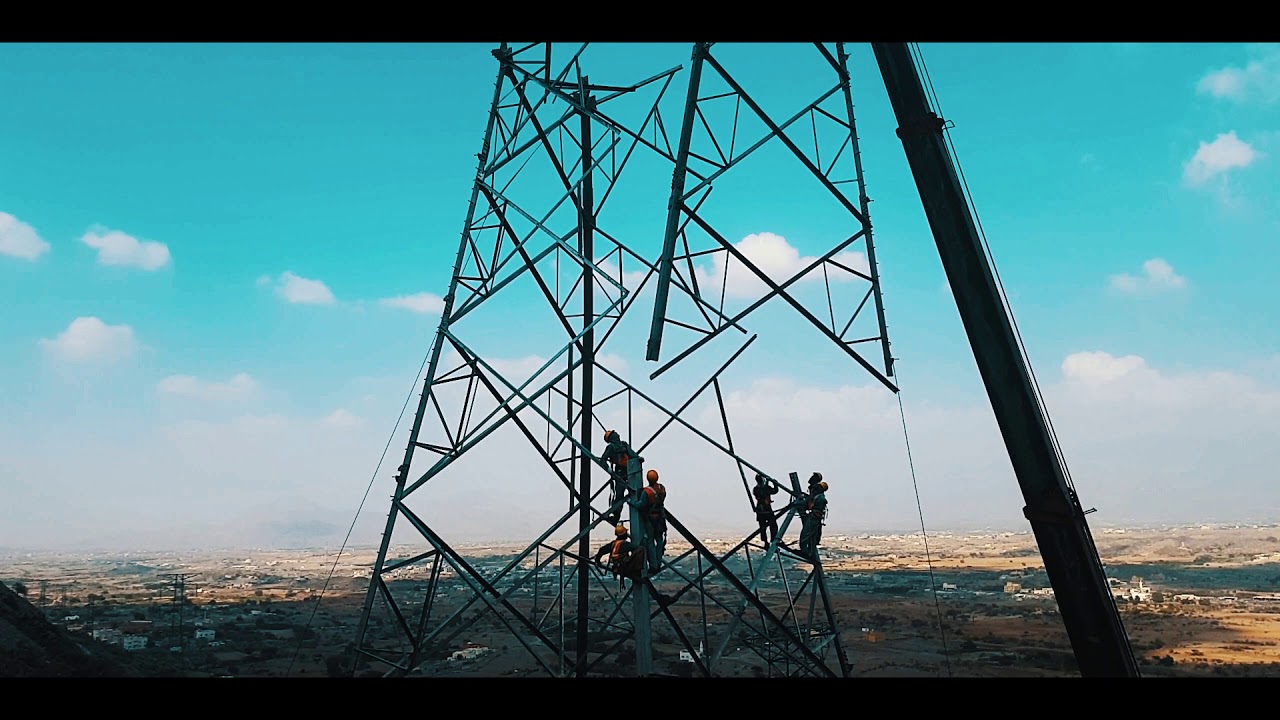 Transmission Lines | Tower Erection