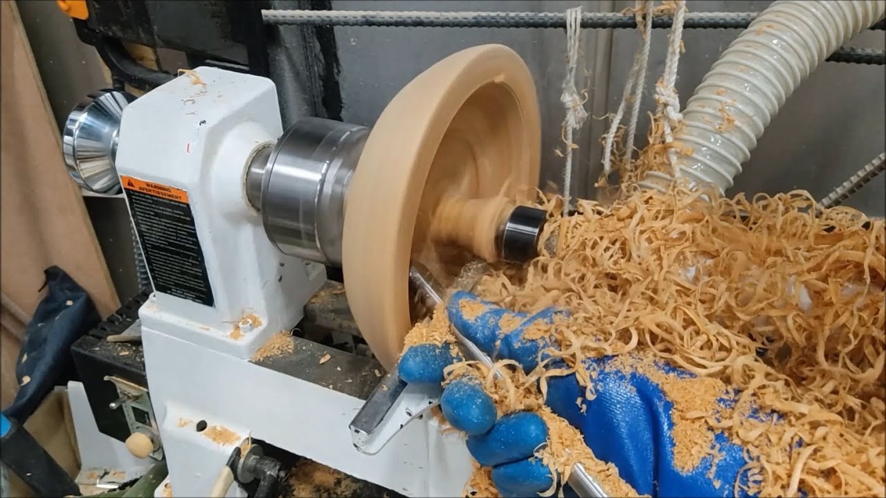 Woodturning - wild cherry bowl■木工旋盤で作る山桜のボウル■