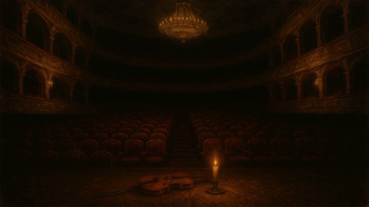Nessun dorma 🕯️ alone on the opera stage | Dark Academia