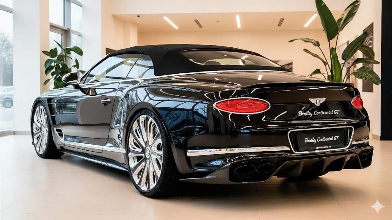 2026 Bentley Continental GT in black diamond.