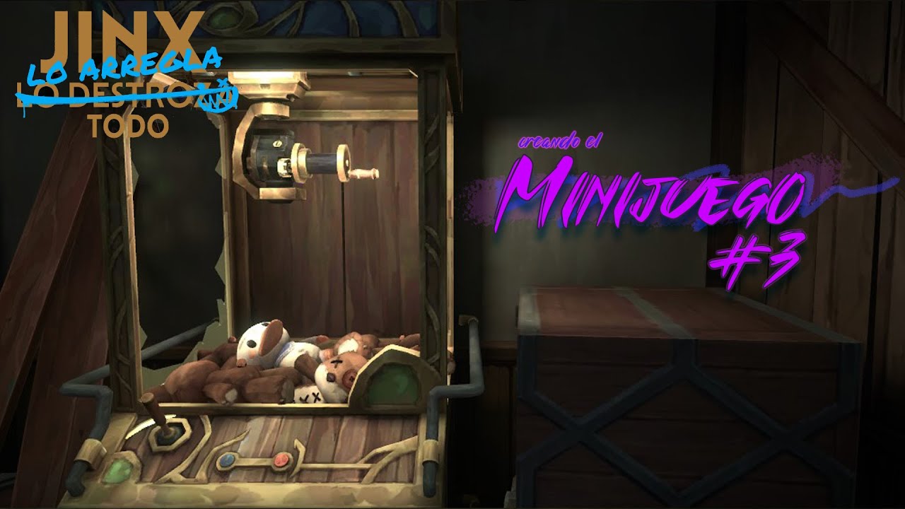 3er minijuego de Jinx lo arregla todo en Unity