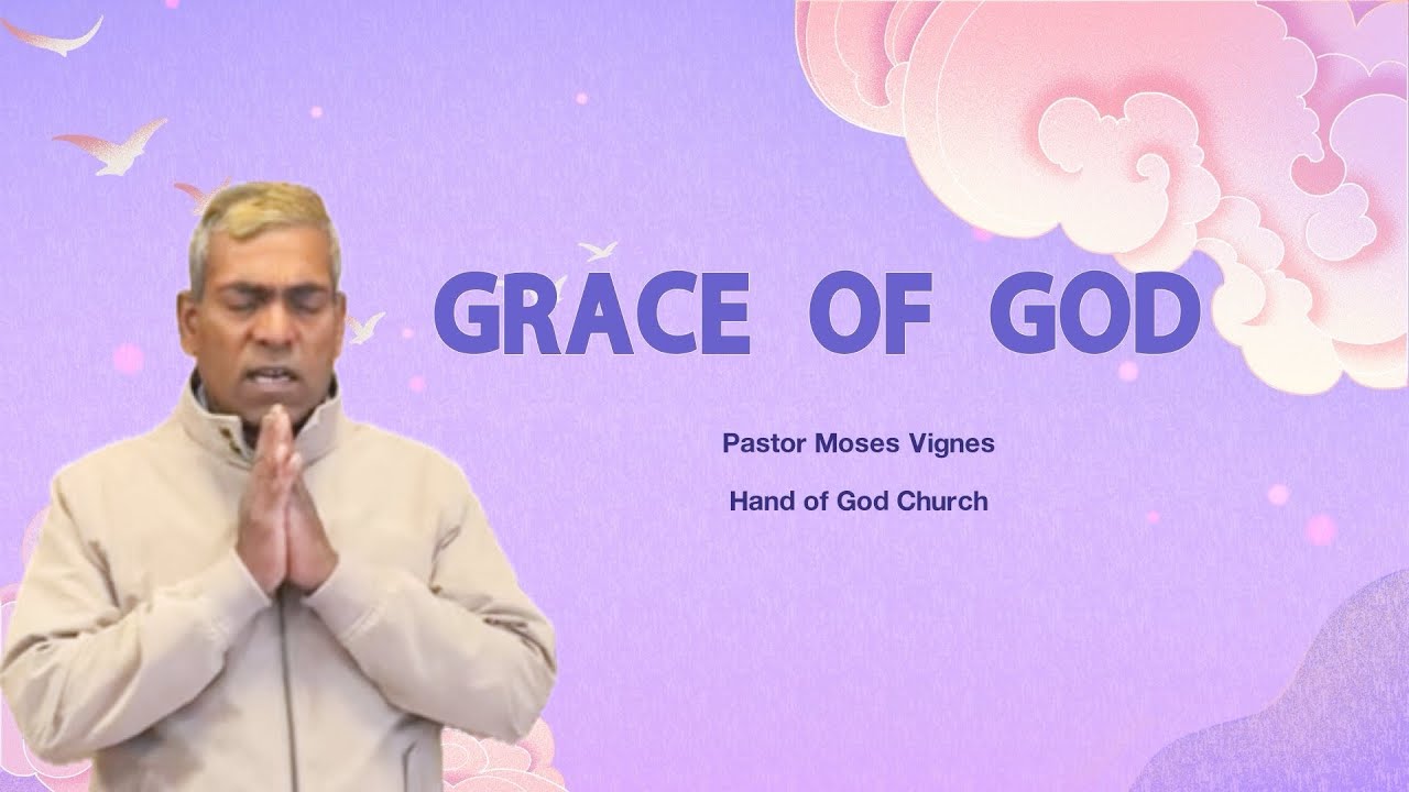 Sunday Service LIVE: Grace of God | Sermon by Pastor Moses Vignes