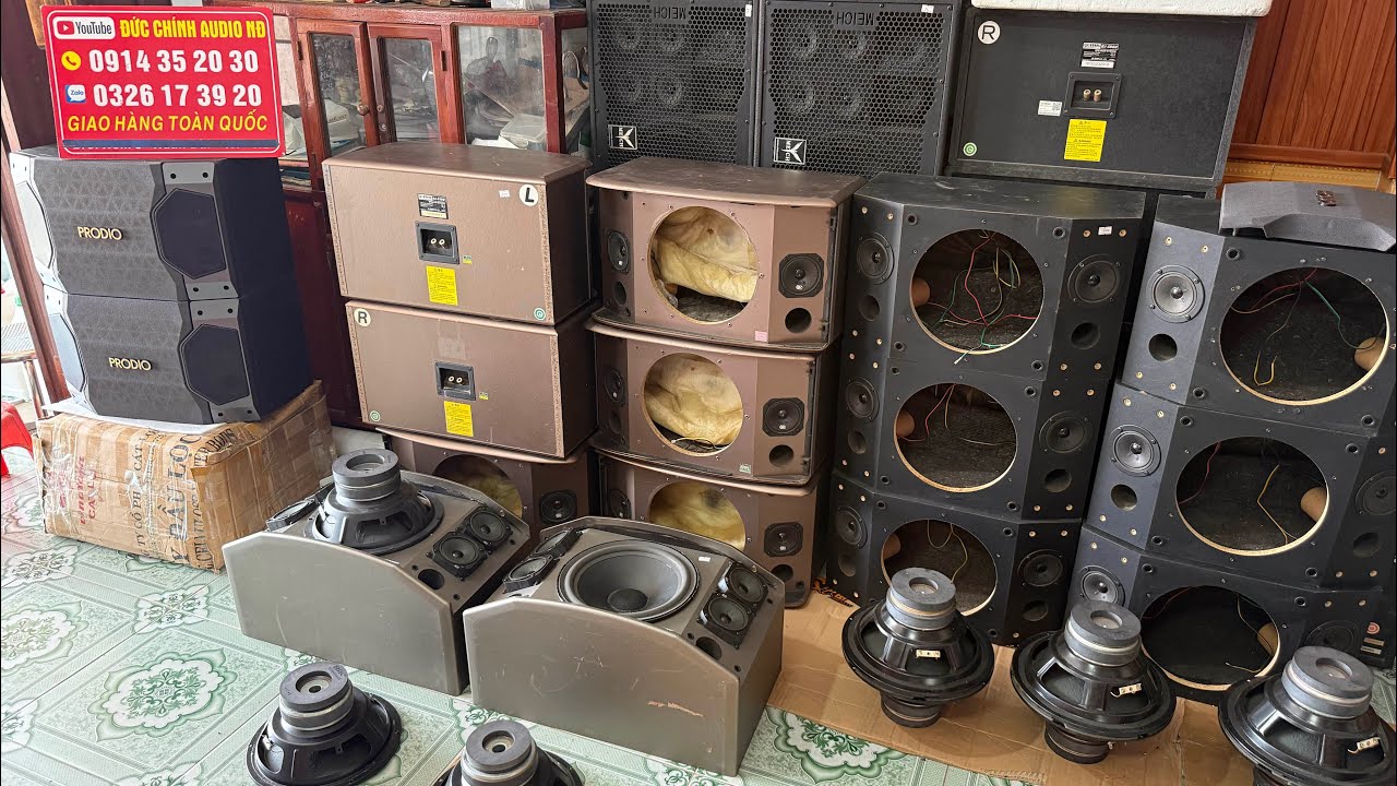 Thanh lý loa giá chỉ 700 nghìn 1 đôi bãi japan Bik bJ s100 & Prodio 480 lh 0914352030