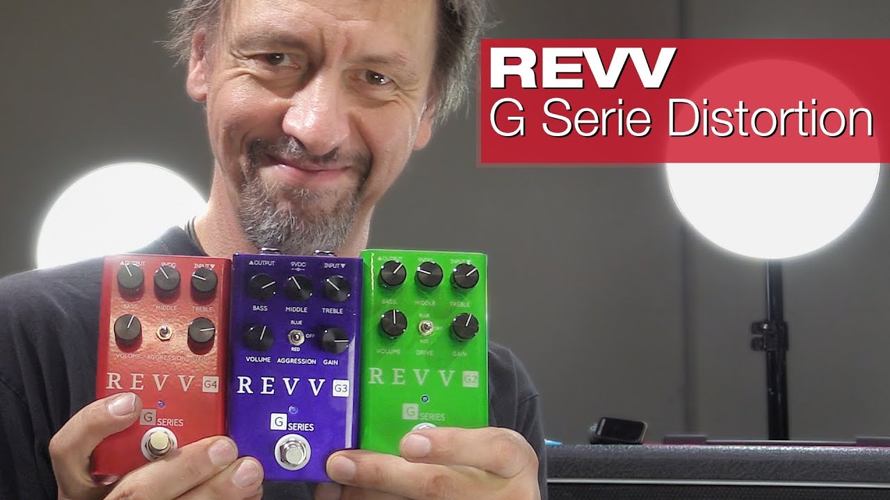 REVV Distortion Pedale im Vergleich