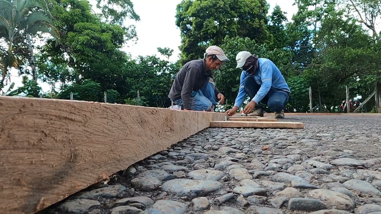 2 agua para piso de secar cacao 