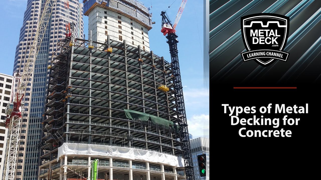 Metal Decking For Concrete: Buyers Guide For Composite Metal Floor Decking [Types, Gauges, Finishes]