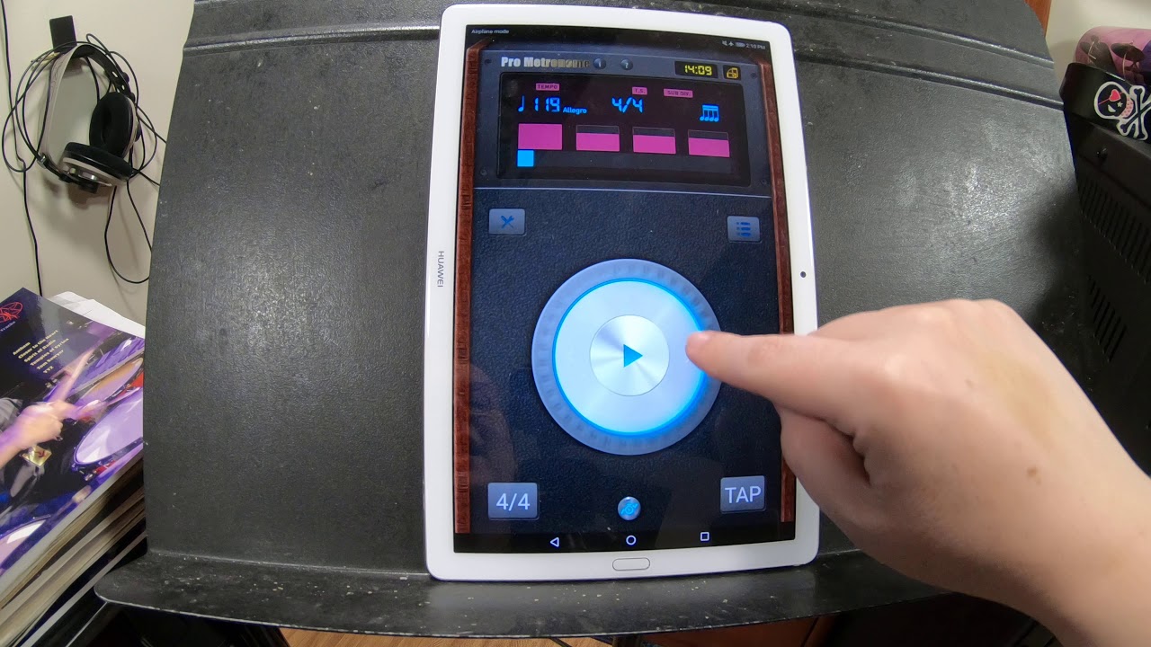Pro Metronome - The best metronome on iTunes and Android - demo and explanation