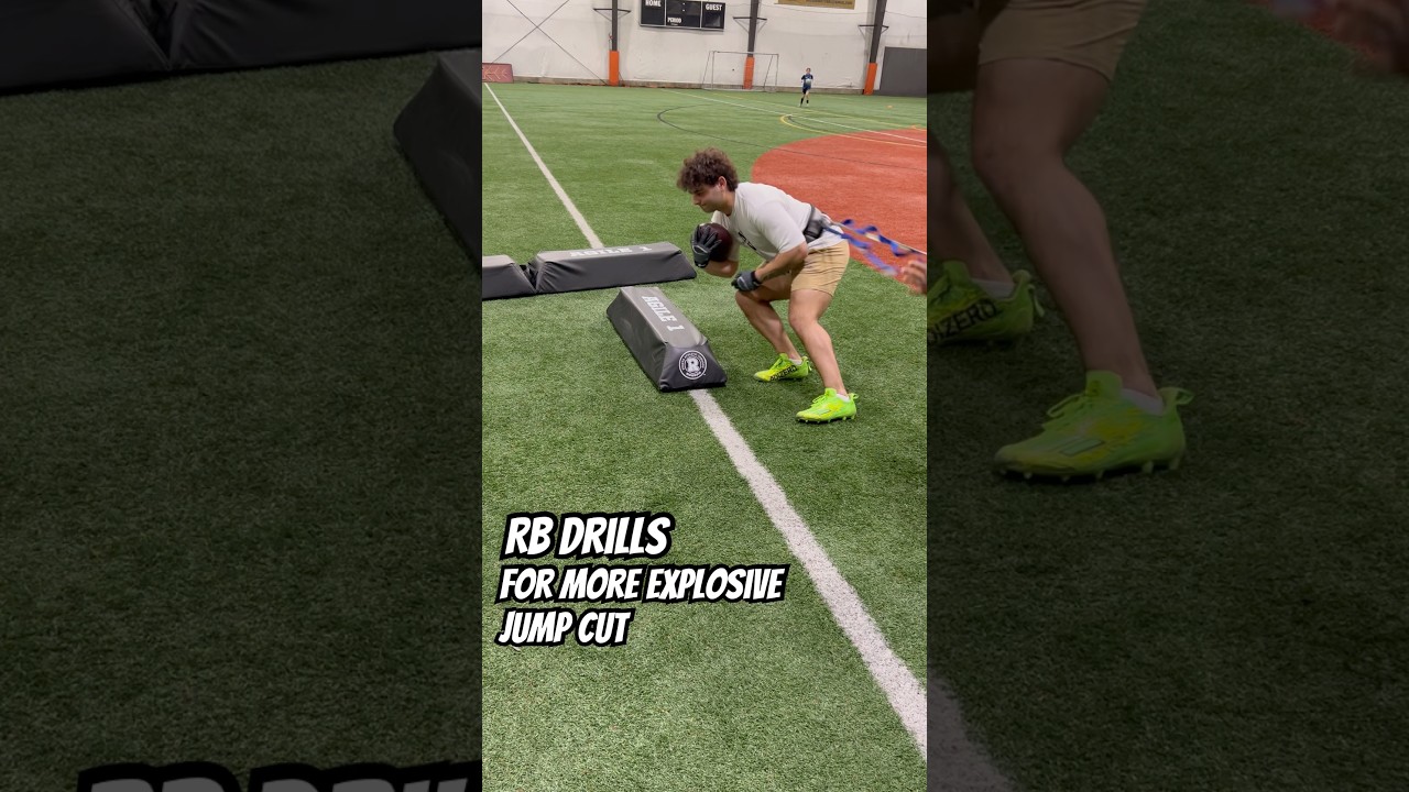 RB DRILLS #FootballTraining #NCAAFB #RunningBack #Drills #CollegeFootball #ProLimitAthletes