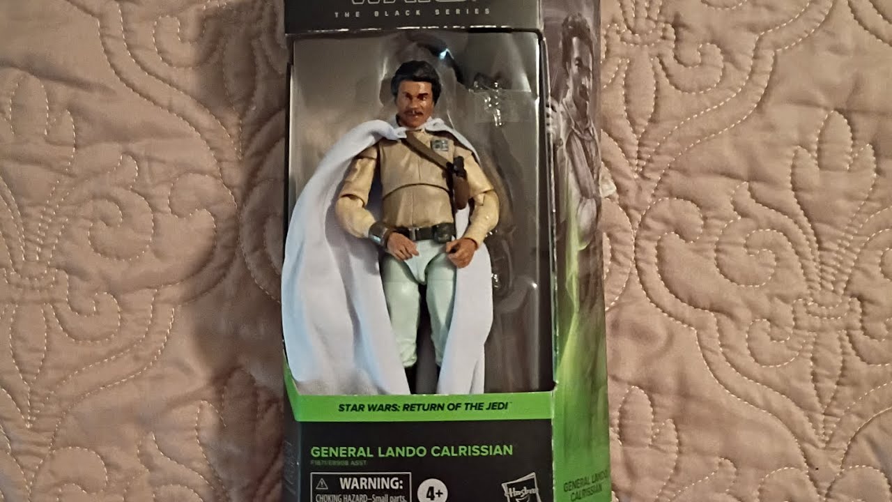 General Lando Calrissian black series review