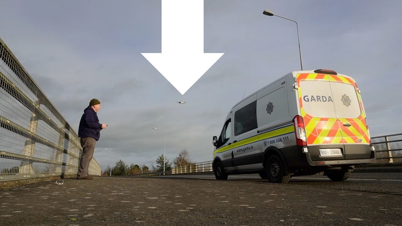 Garda questions me about flying my drone, then it crashes (again) | VLOG