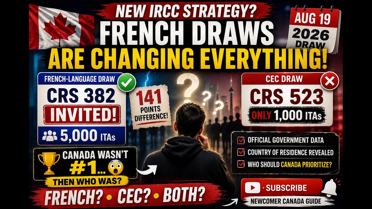 CRS 382 vs 523: What Is Canada REALLY Prioritizing in Express Entry?