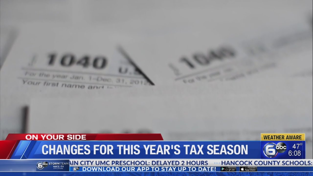 Changes to expect when filing 2020 taxes