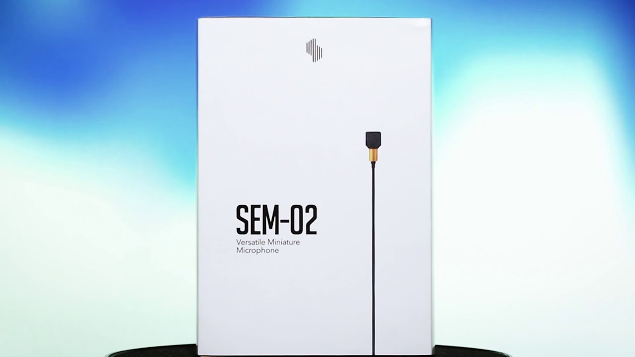 SERUNIAUDIO&trade; // SEM-02 Versatile Miniature Microphone