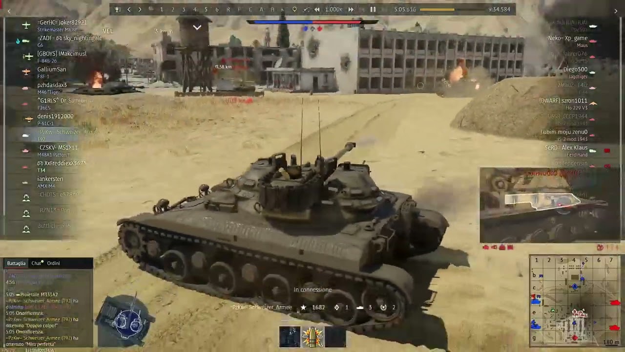 War Thunder T92 Nuke Gameplay