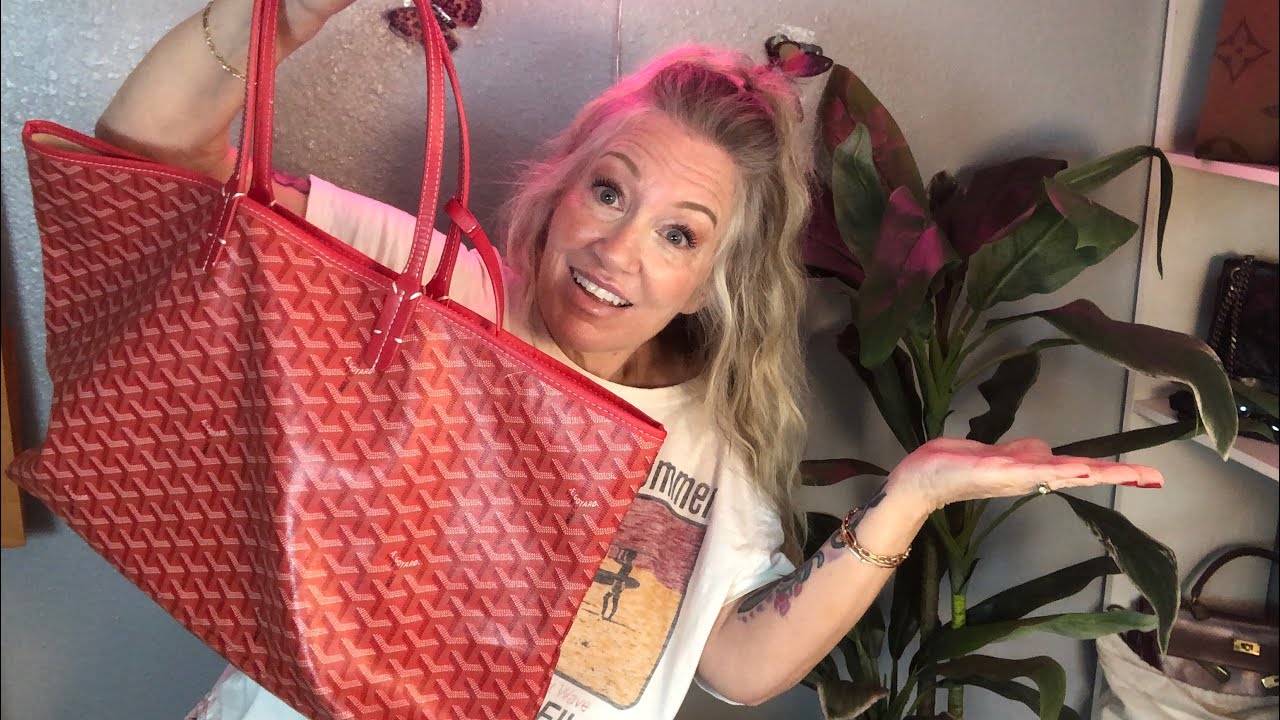 THRIFTED GOYARD SAINT LOUIS GM For $40! Is It Real? Let's Authenticate It Together