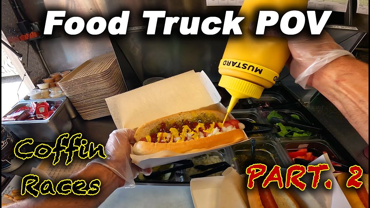 Food Truck Cooking POV | Halloween Hot Dogs | Part 2