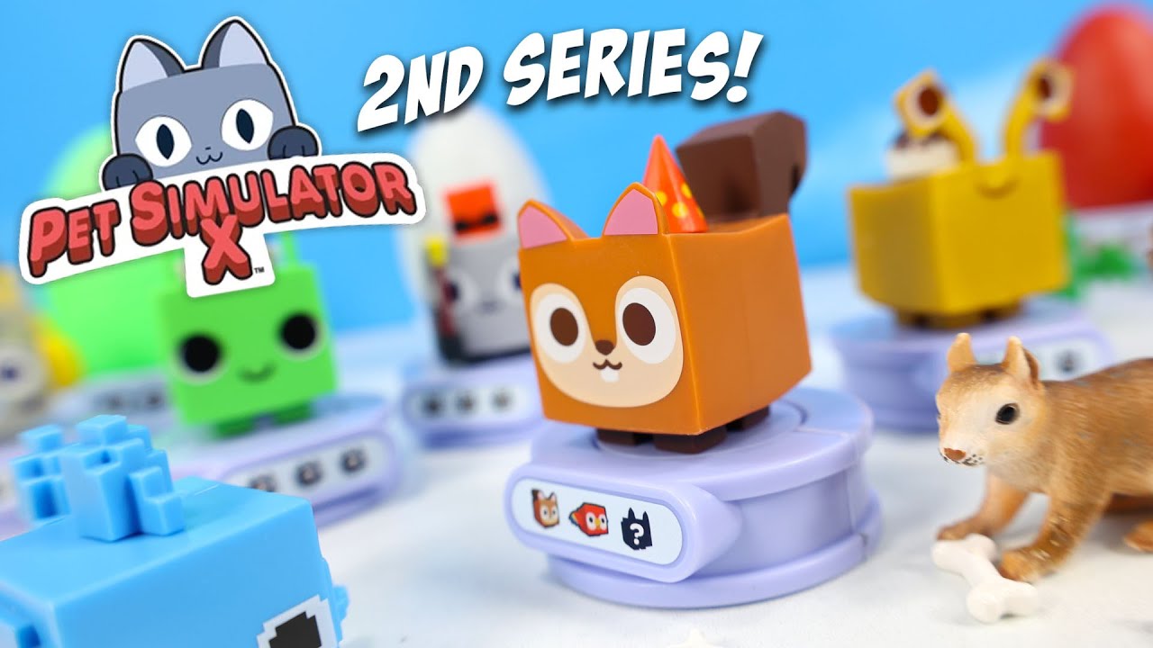 Коллекционные фигурки Pet Simulator Roblox Series 2 от PhatMojo — это Белочка!