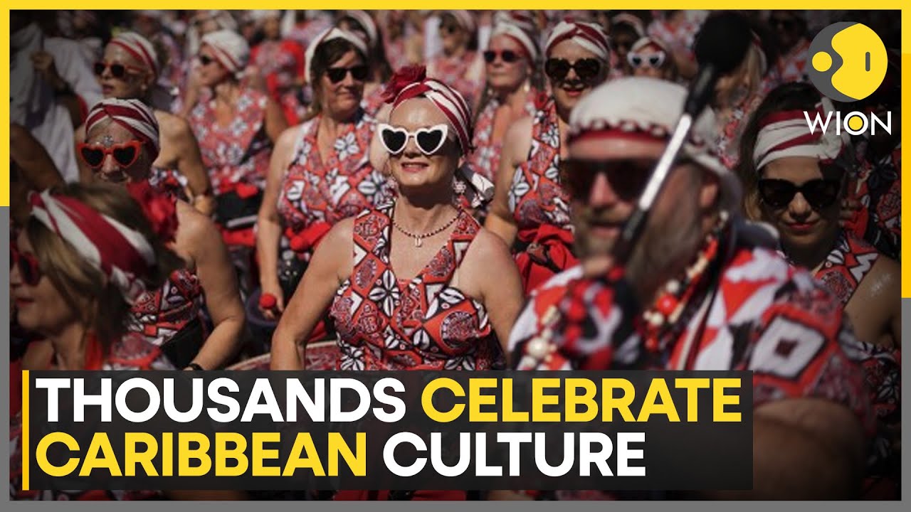 Europe's Biggest Street Party: Famous Notting Hill Parade Celebrating Caribbean Heritage | WION