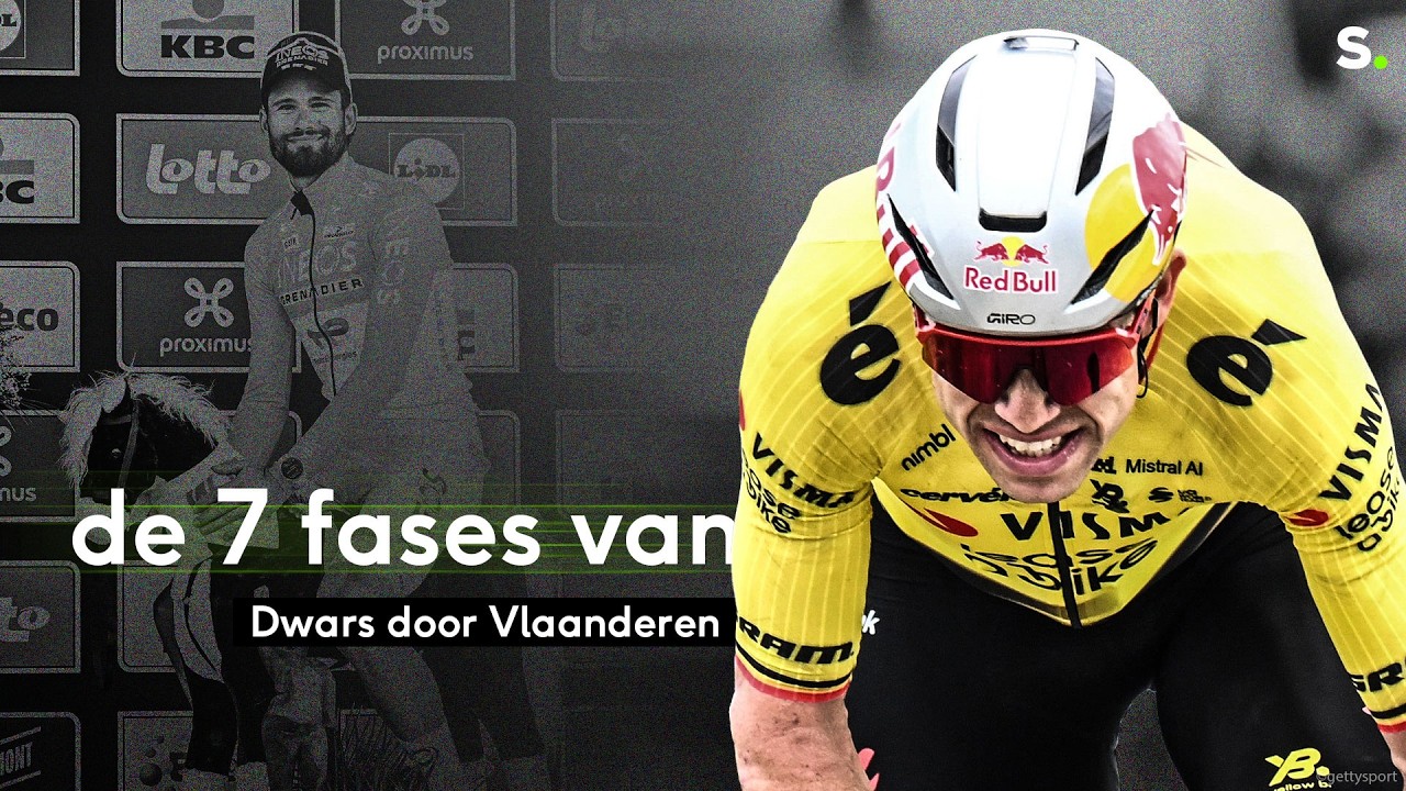 Aanval van 40 kilometer eindigt met domper: hoe Wout van Aert imponeerde in Dwars door Vlaanderen