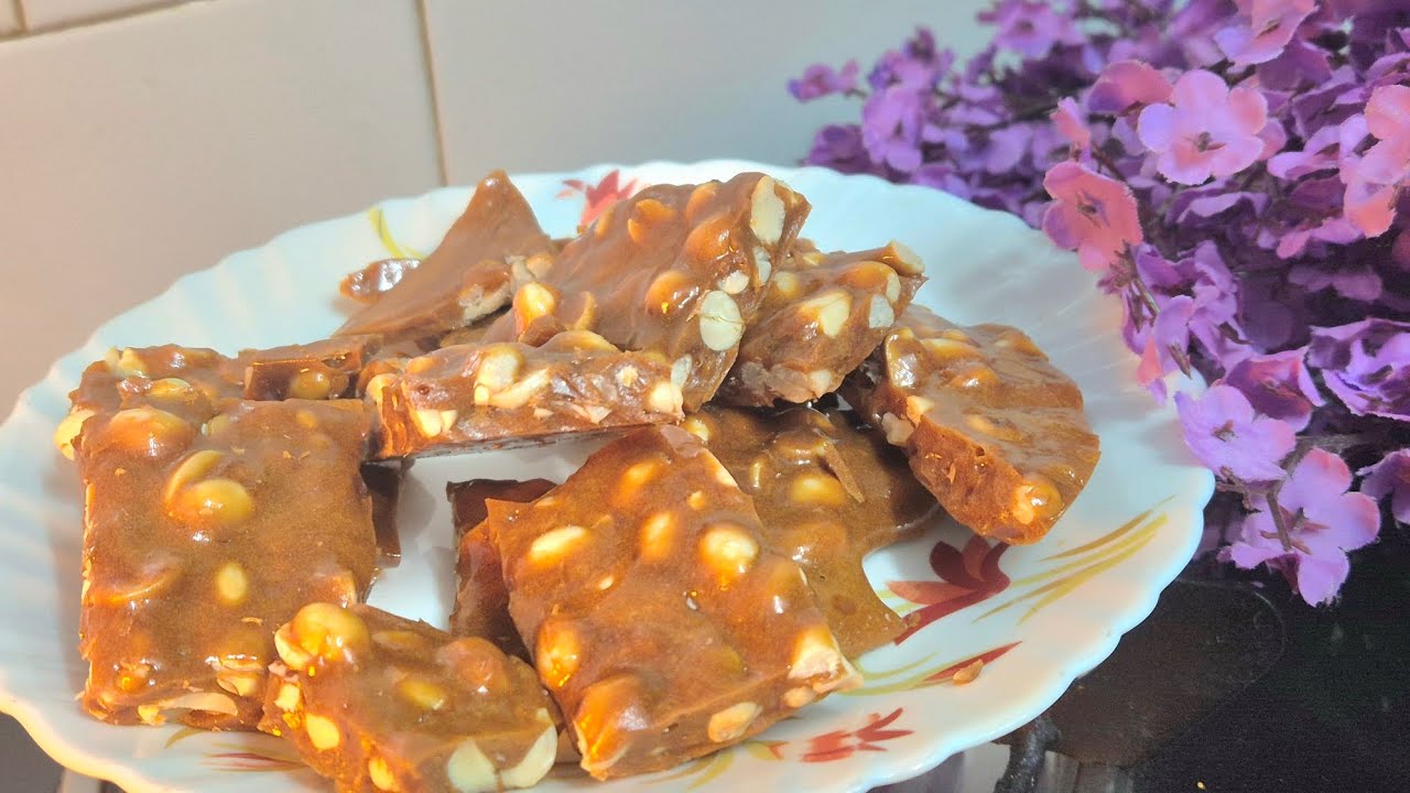 Gud Badam Chlkki Recipe || 