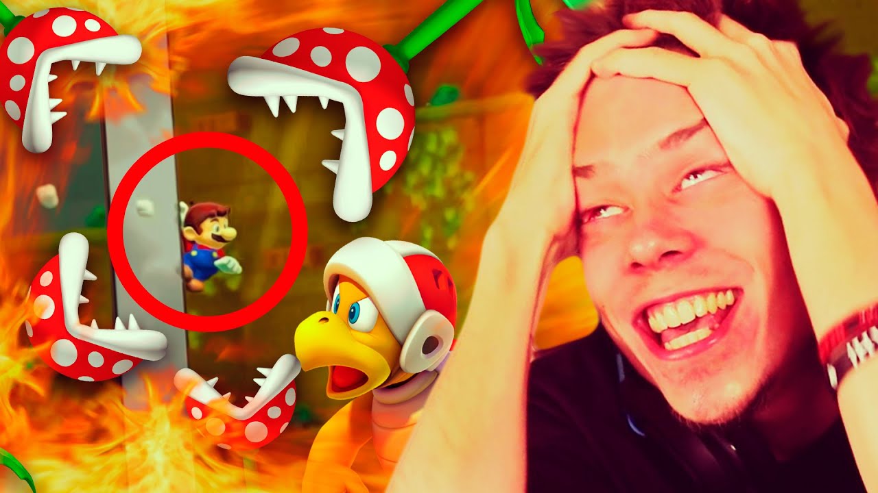 PERDIENDO la CABEZA en MAPAS TROLLS de MARIO MAKER