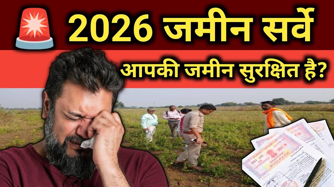 ज़मीन पर बड़ा खतरा! 😱 वक्फ बोर्ड और सरकारी सर्वे का नया सच | Waqf Board Property News 2026