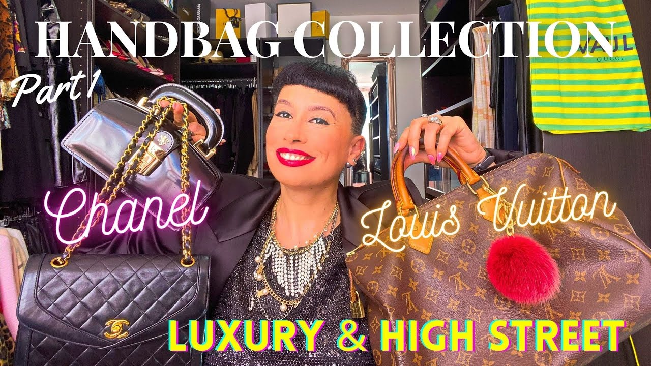 MY HANDBAG COLLECTION - PART 1 (LUXURY & HIGH STREET: LOUIS VUITTON, CHANEL...) | CLARA SALGUEIRO