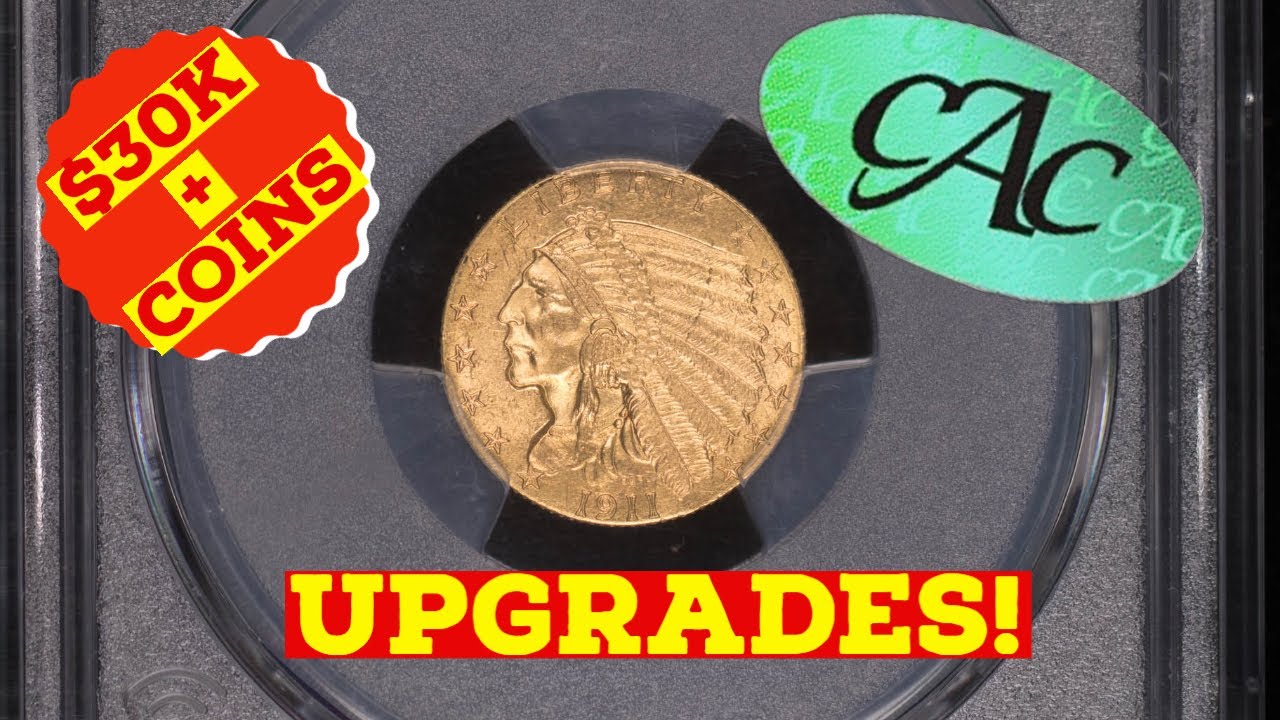 CAC Grading Unboxing! $30k+ Coin Deal with Huge Upgrades! Pcgs & Ngc Coins