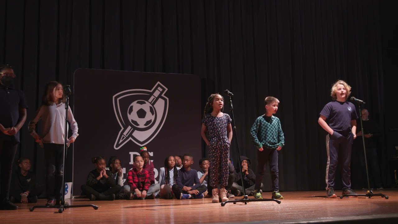 Van Ness Elementary School's 2022 Poetry Slam Performance