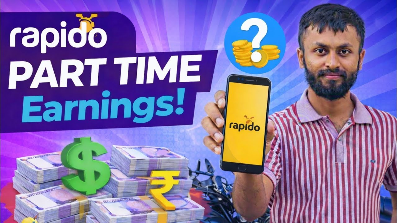 Hyderabad Rapido Uber Part Time Income 2026 | Real Earning Video