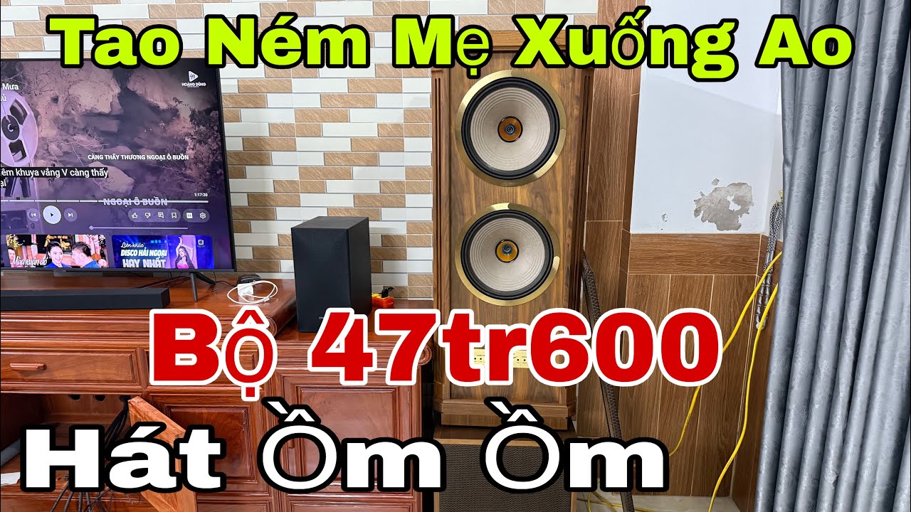 Azai Mua Bộ Loa 47tr600 Về Hát k Được, Bảo Là Nó mà 20tr Tao Ném Mẹ Xuống Ao 😁