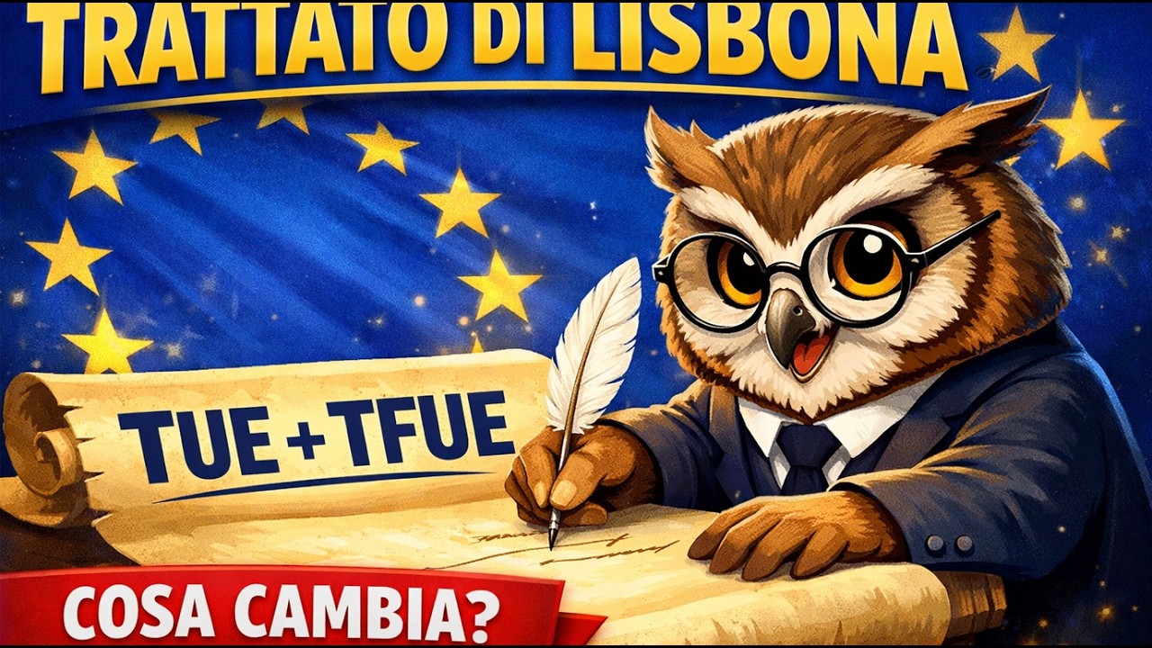 Come funziona l'Unione Europea oggi? La Rivoluzione del Trattato di Lisbona