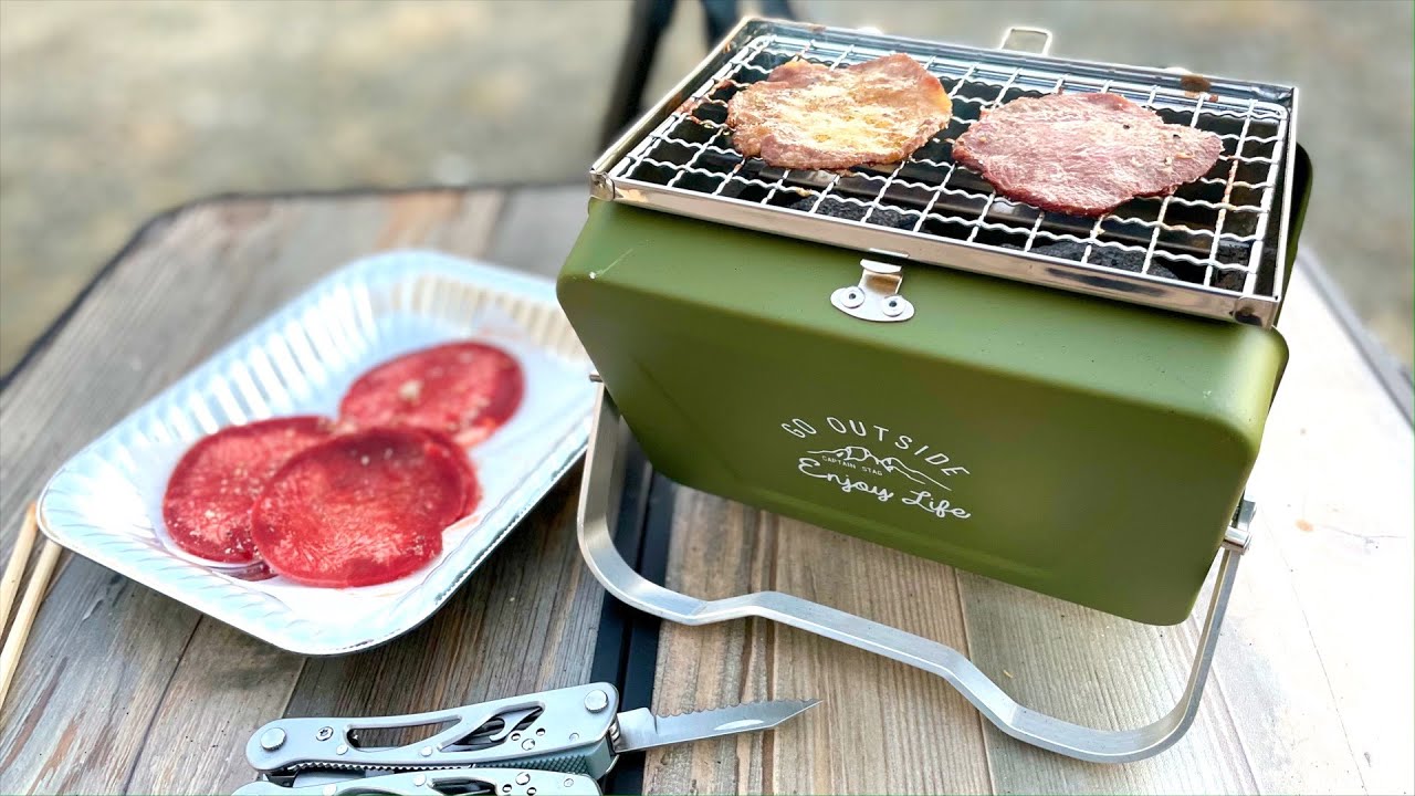 超便利なミニコンロでゆるキャン△飯つくる！【キャプテンスタッグ卓上ミニコンロ】