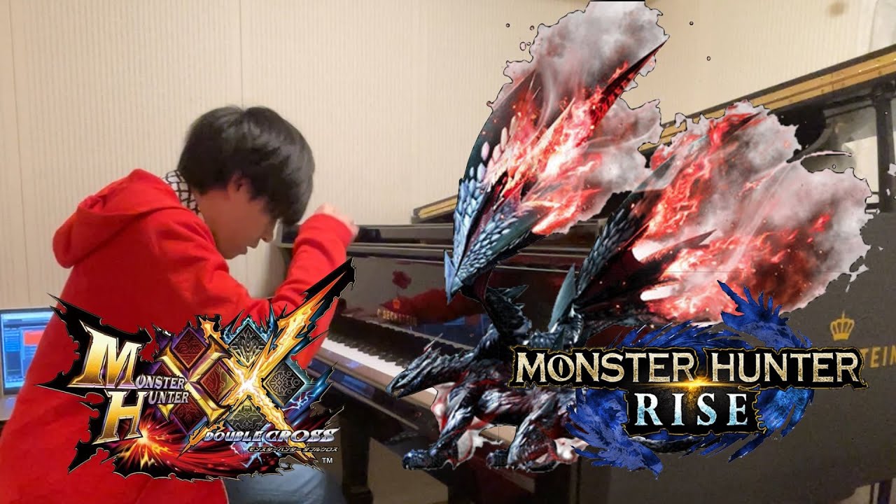 【ピアノ】銀翼の凶星（バルファルク戦）　弾いてみた【MHXX】【MHRise】