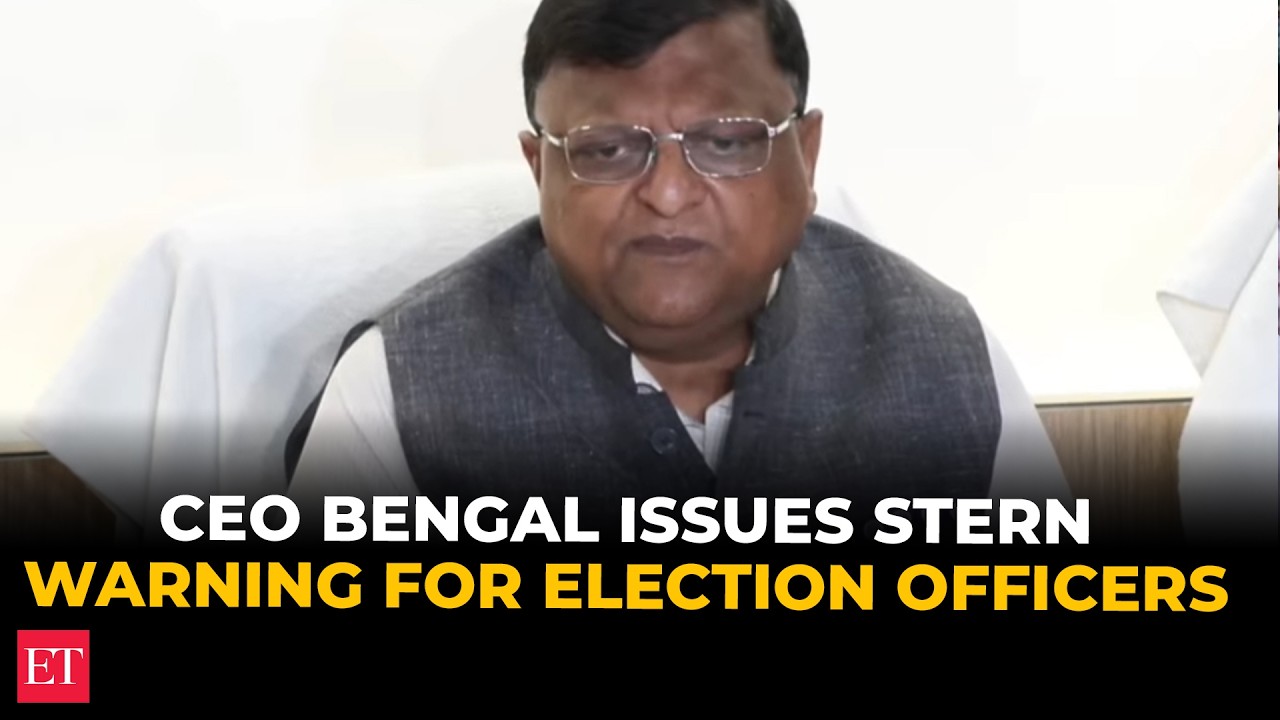 '3-tier security, no room for mischief': Bengal CEO issues stern warning for Election officers