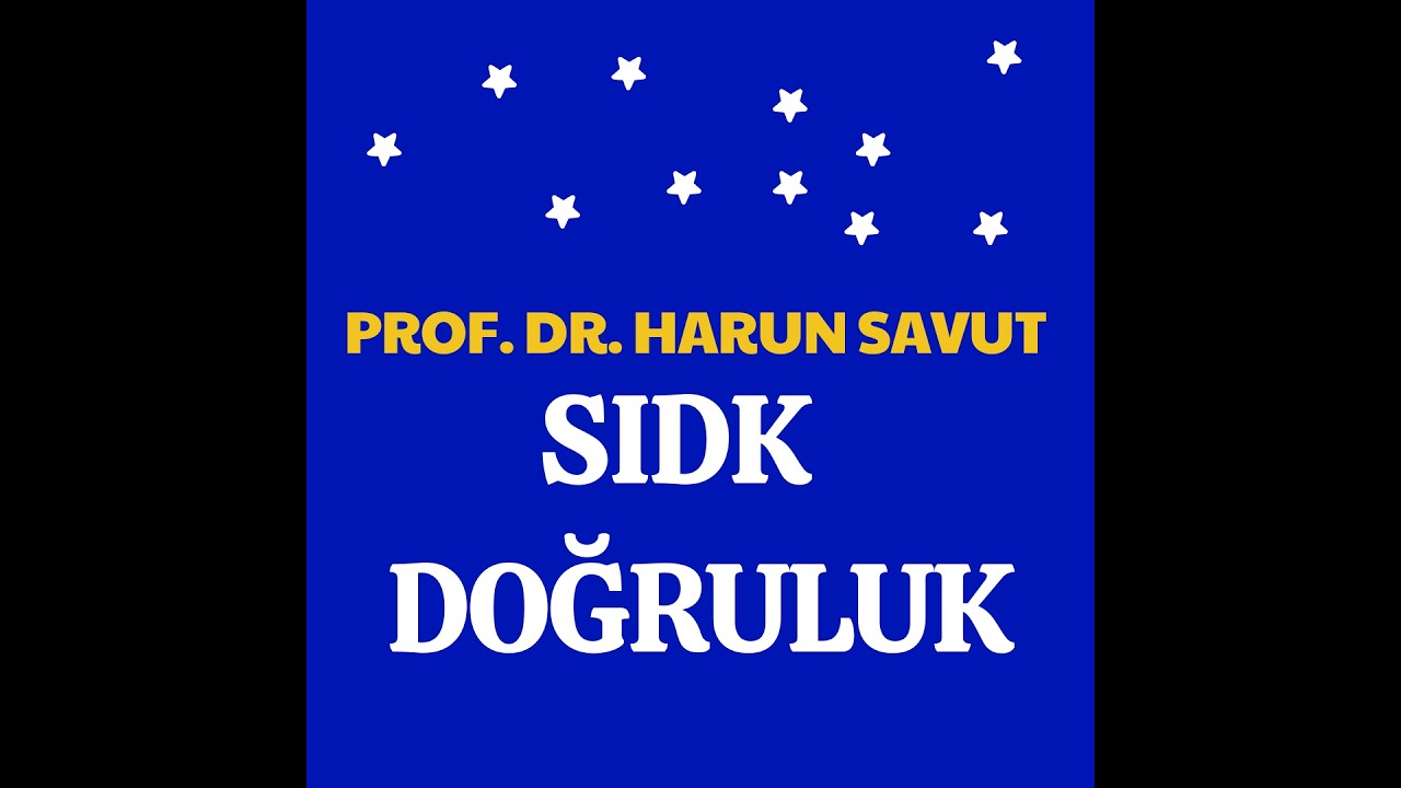 PROF. DR. HARUN SAVUT
