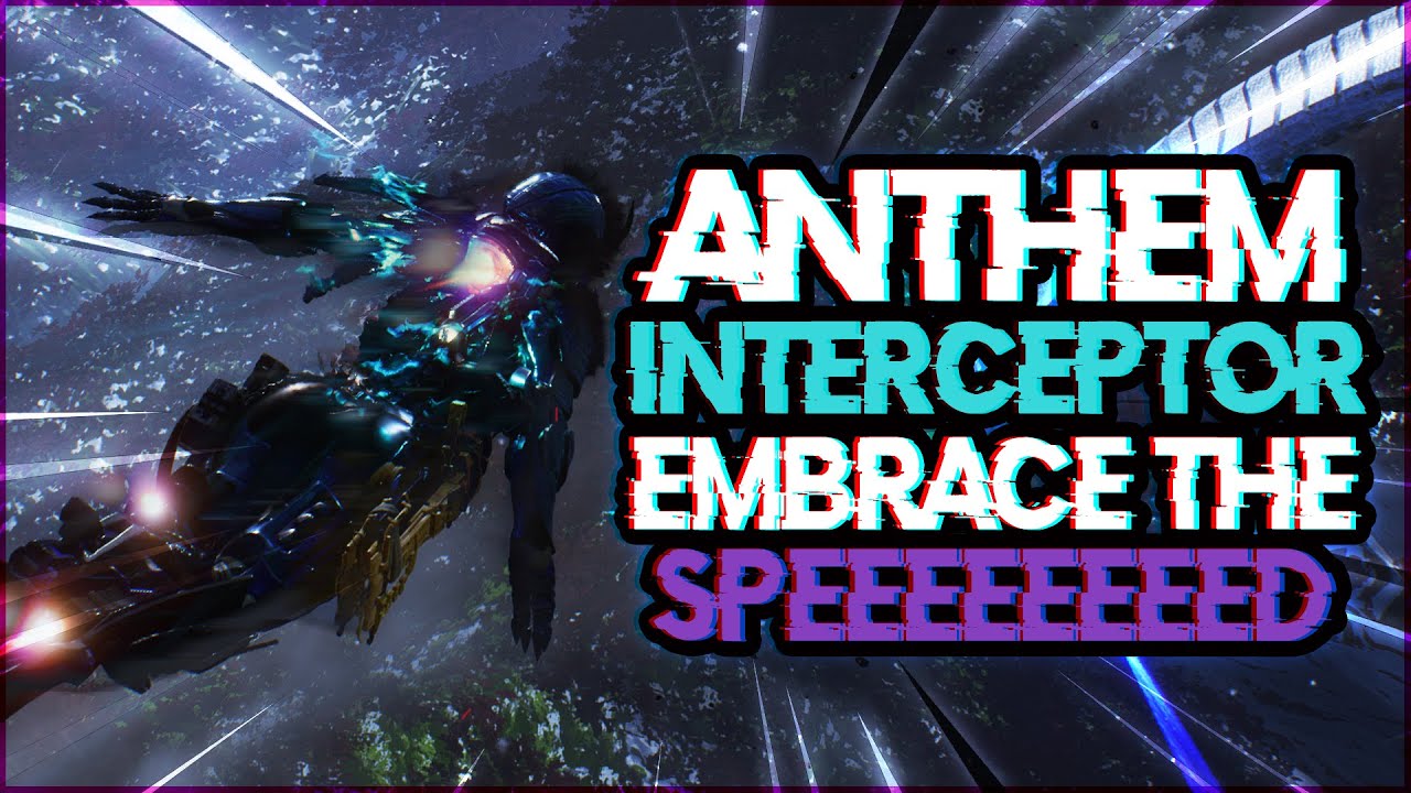 ANTHEM (top TIPS): HOW TO DOUBLE YOUR SPEED WITH YOUR INTERCEPTOR!!!