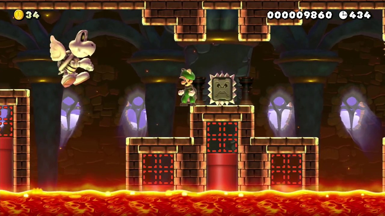 Morton's Countdown Castle by Mr_L 🍄 Super Mario Maker 2 😶 No Commentary　#acm